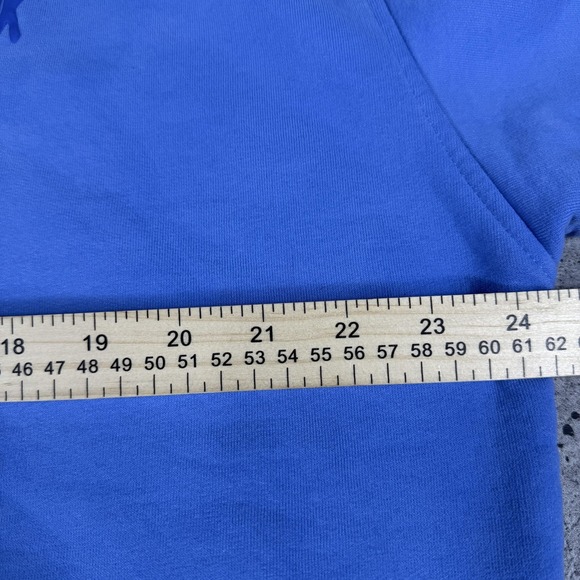 White Fox Hoodie Womens M/L Blue Archive 6.0 Pullover Fleece Graphic Back Logo - Picture 6 of 11